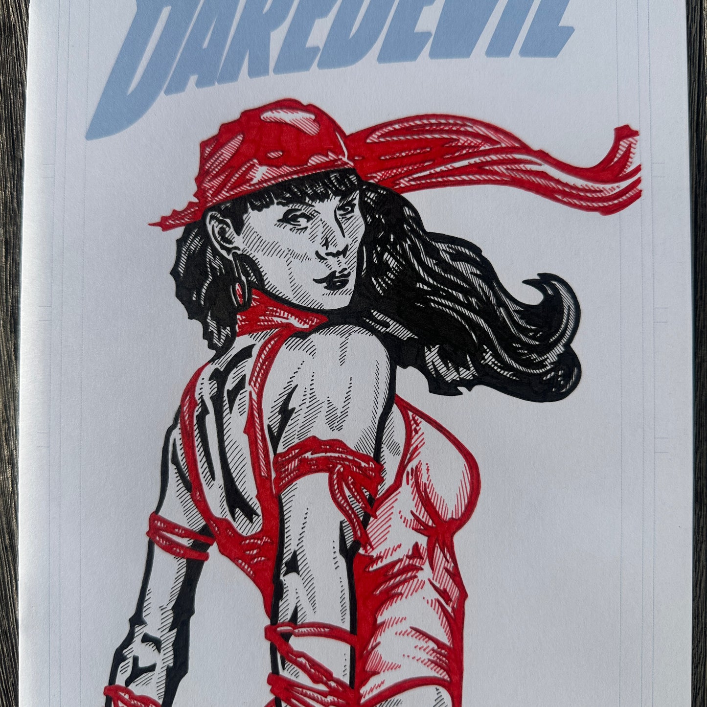 ELEKTRA SKETCH COVER