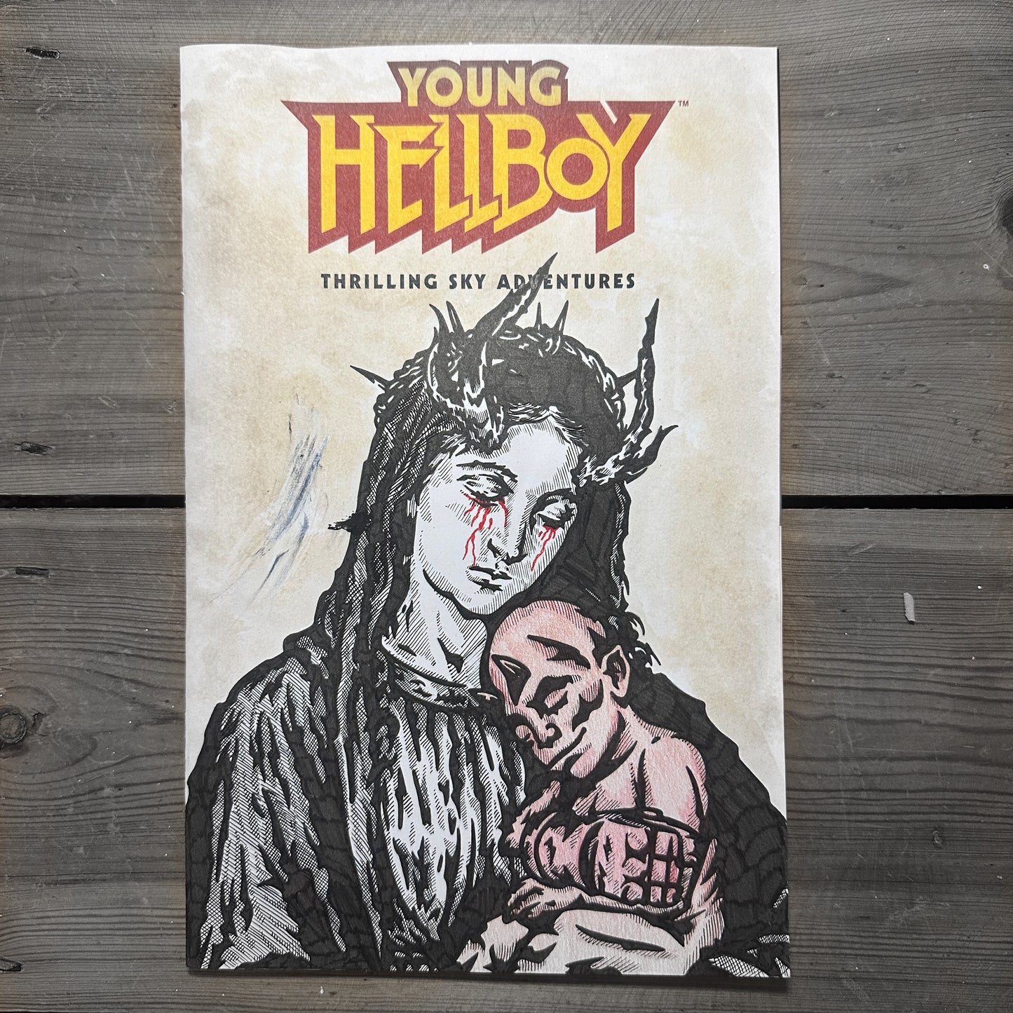 HELLBOY SKETCH COVER