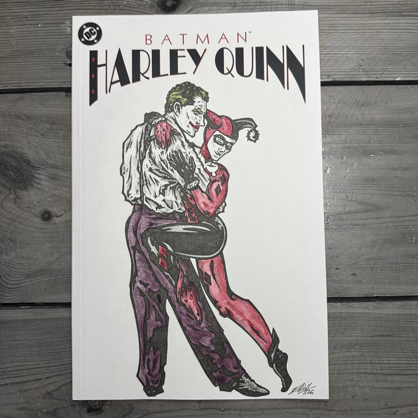HARLEY QUINN #1 SKETCH COVER