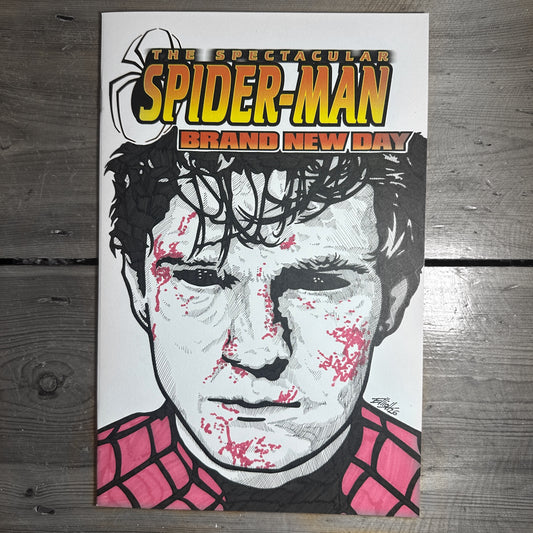 TOM HOLLAND SKETCH COVER