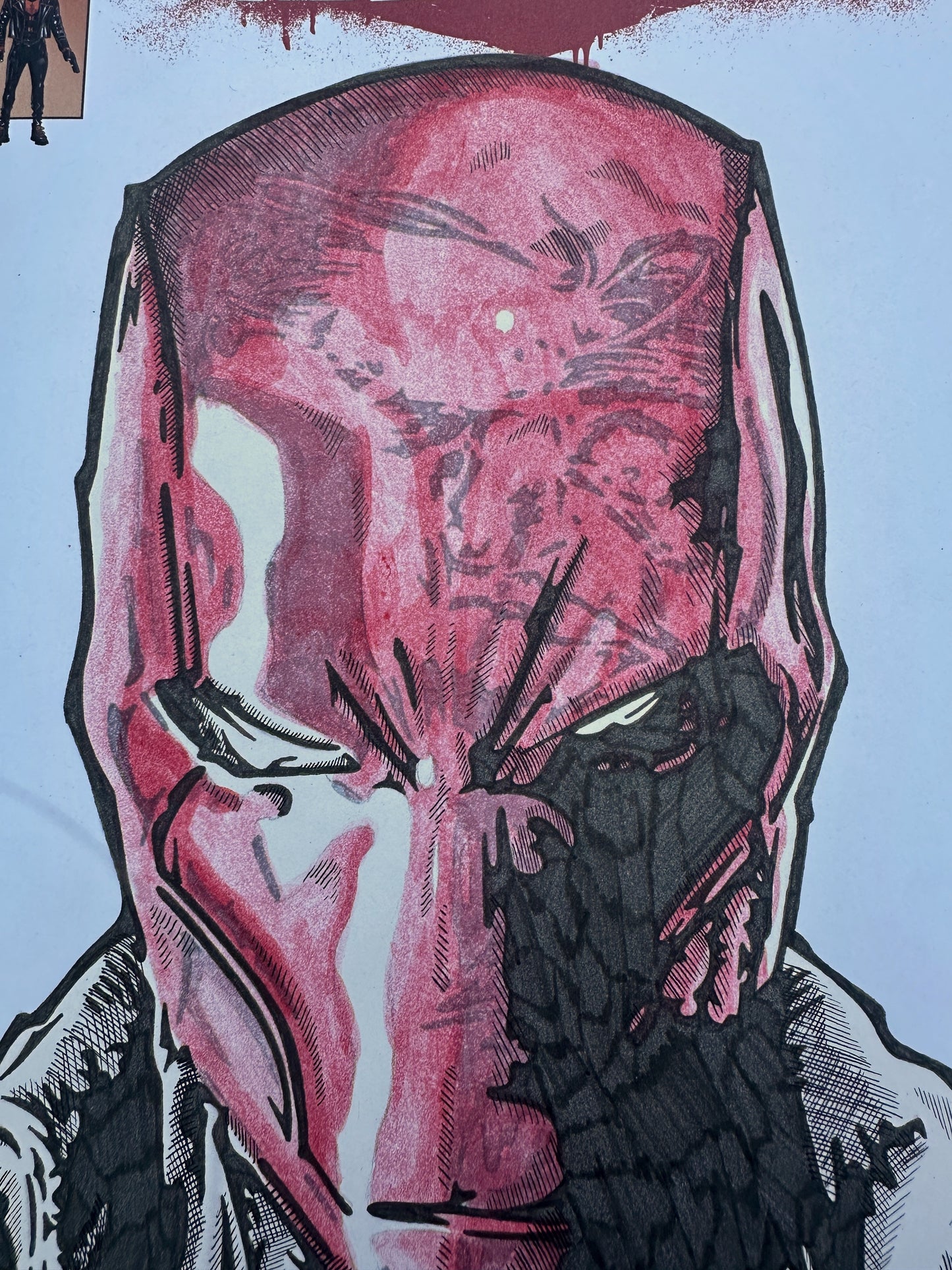 RED HOOD SKETCH COVER