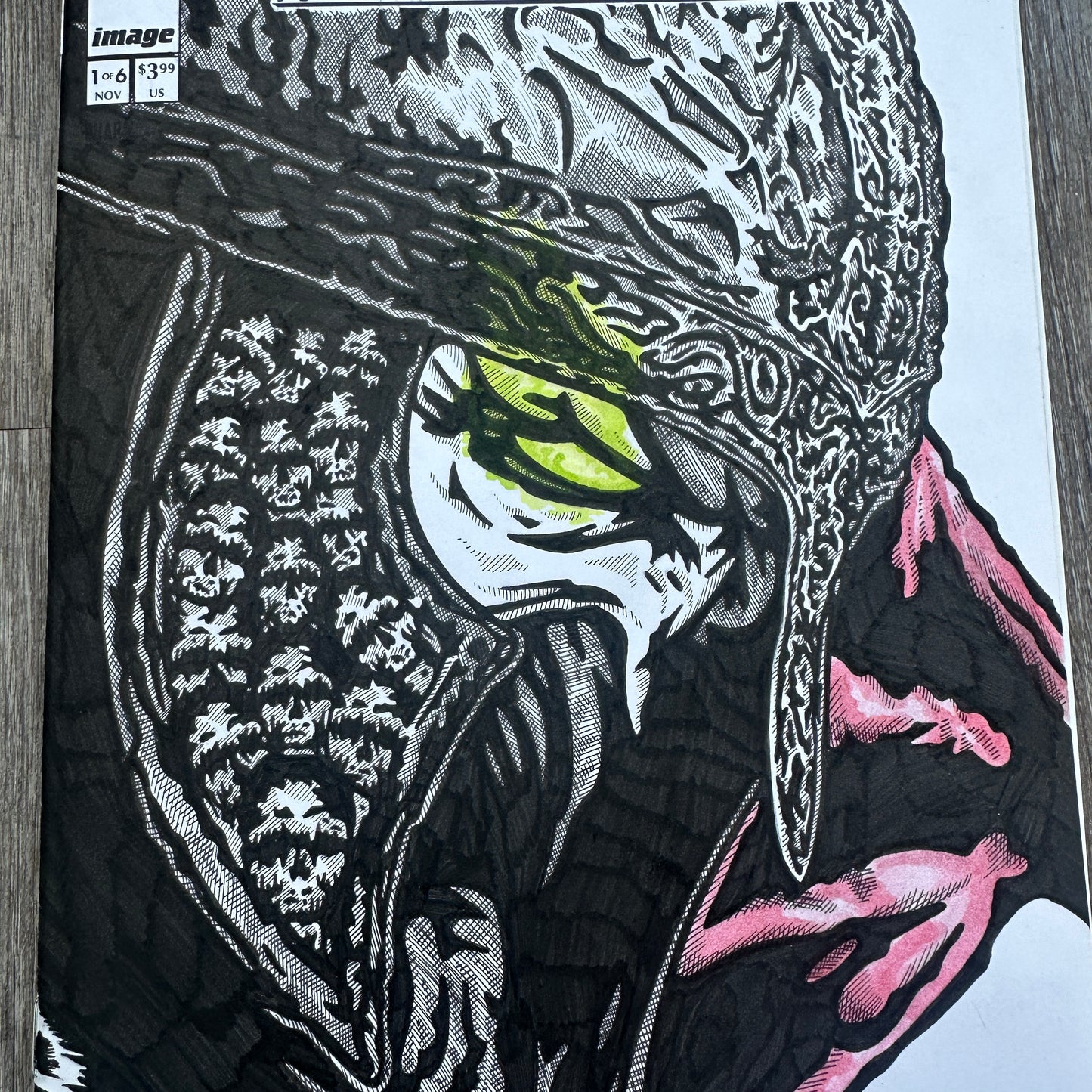 SPAWN DARK AGES SKETCH COVER