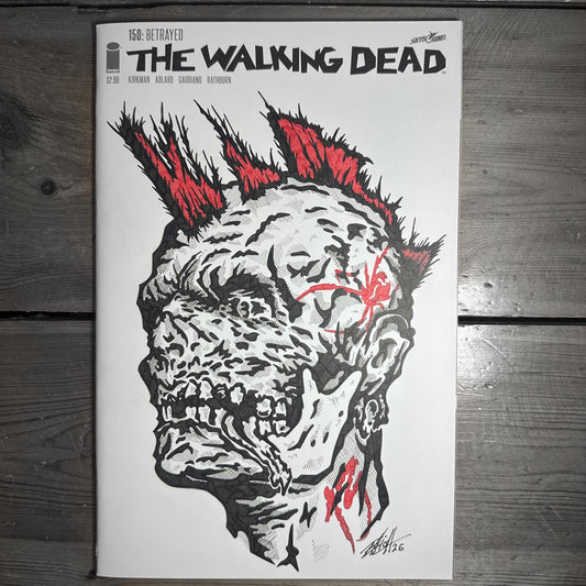 PUNK ZOMBIE SKETCH COVER