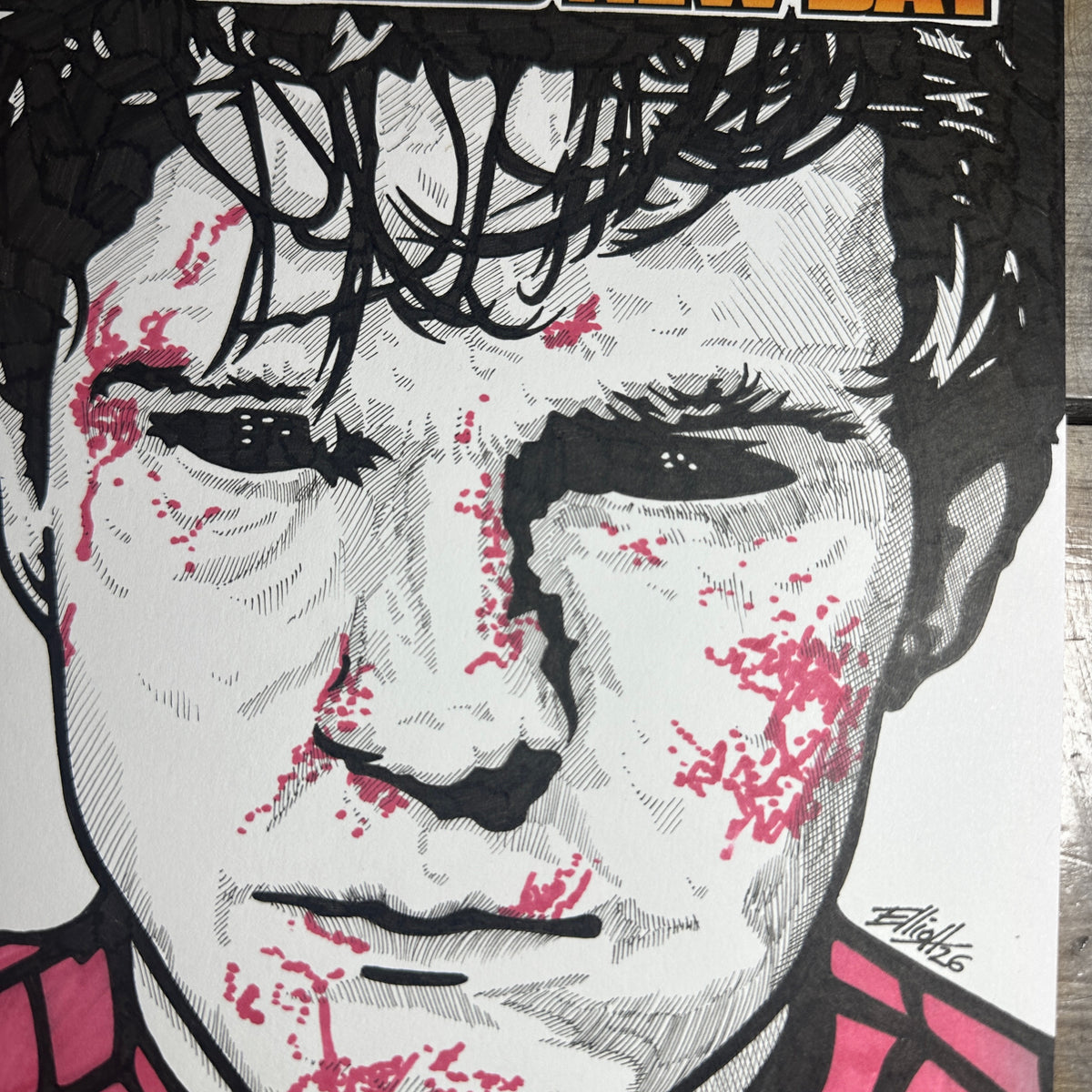 TOM HOLLAND SKETCH COVER