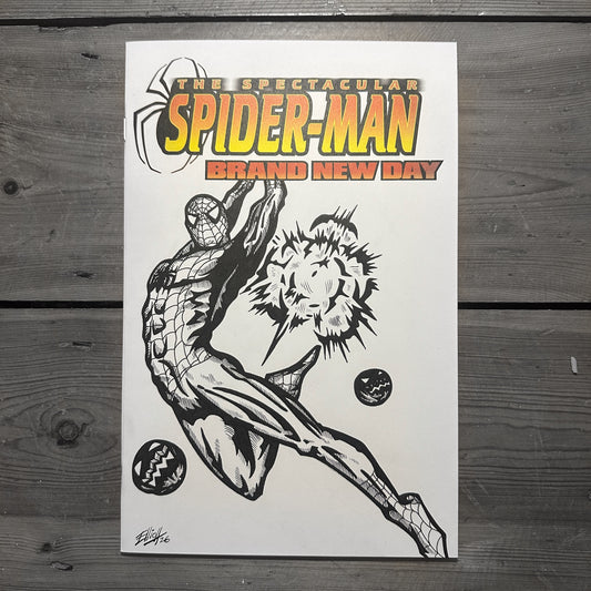 SPIDER-MAN SKETCH COVER