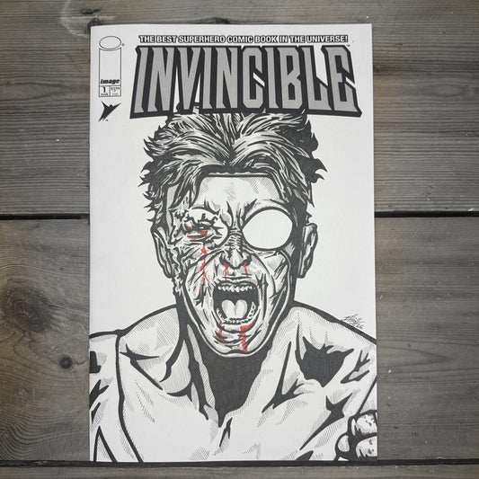 INVINCIBLE SKETCH COVER