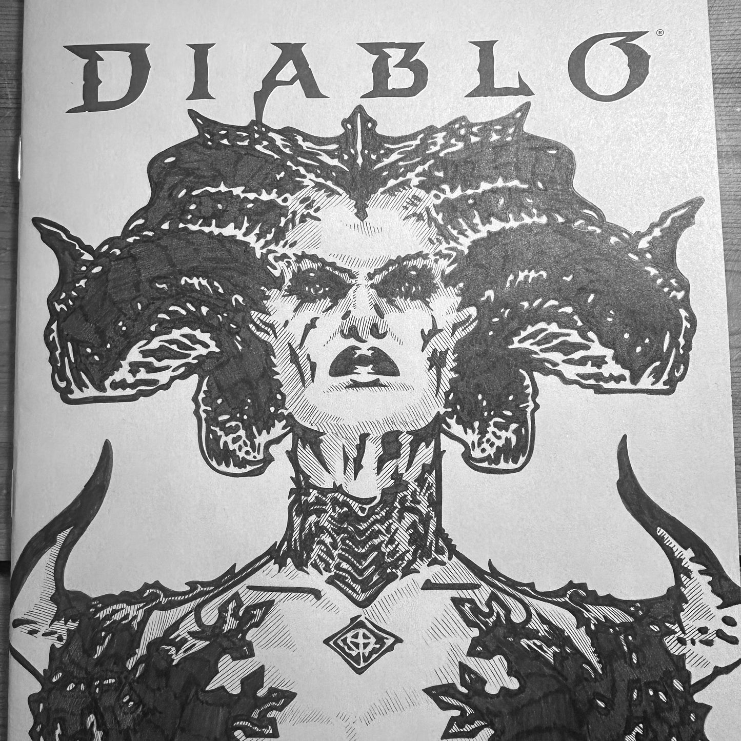 DIABLO SKETCH COVER