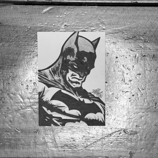 BATMAN 1 SKETCH CARD