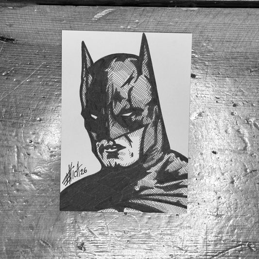 BATMAN 2 SKETCH CARD