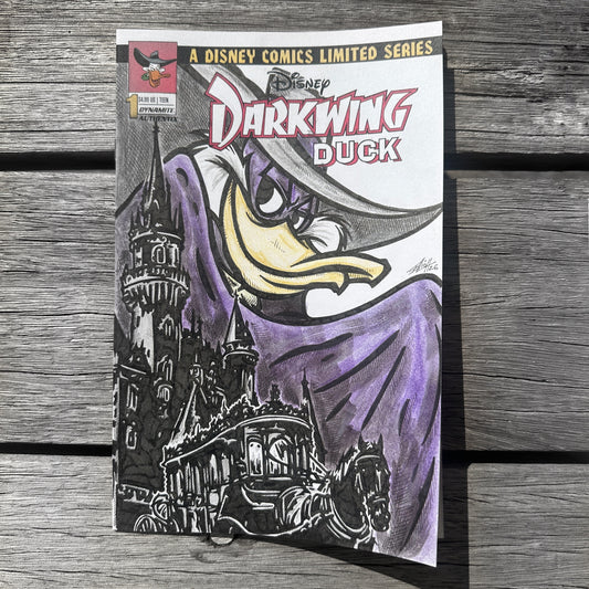 DARKWING DUCK SKETCH COVER