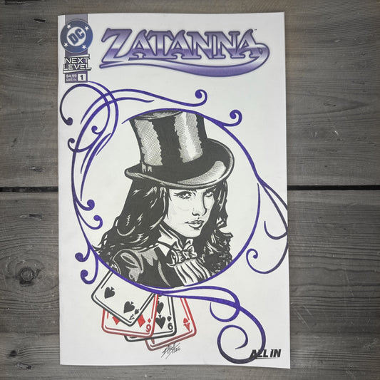 ZATANNA SKETCH COVER