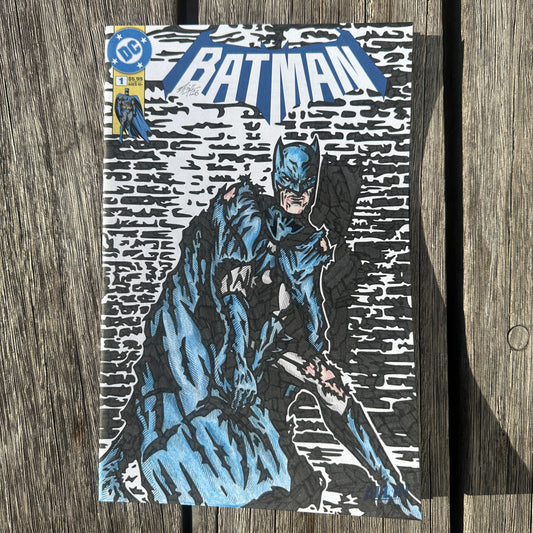 BATMAN BATTLE SKETCH COVER
