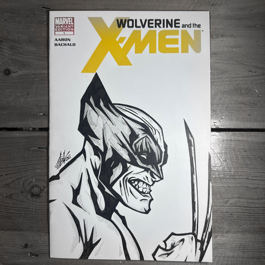 WOLVERINE (SIDE) SKETCH COVER