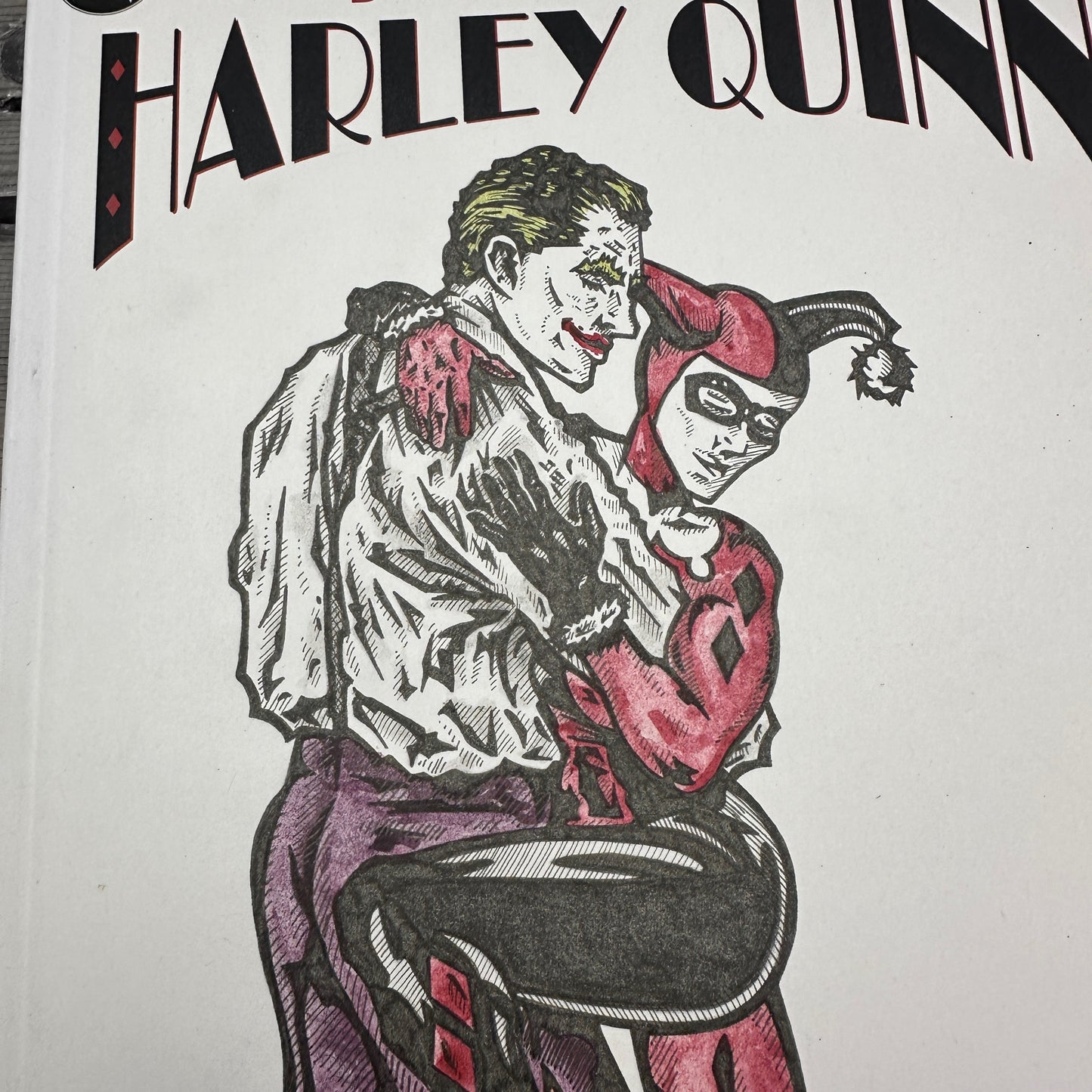 HARLEY QUINN #1 SKETCH COVER