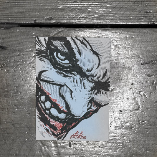 THE JOKER SKETCH CARD