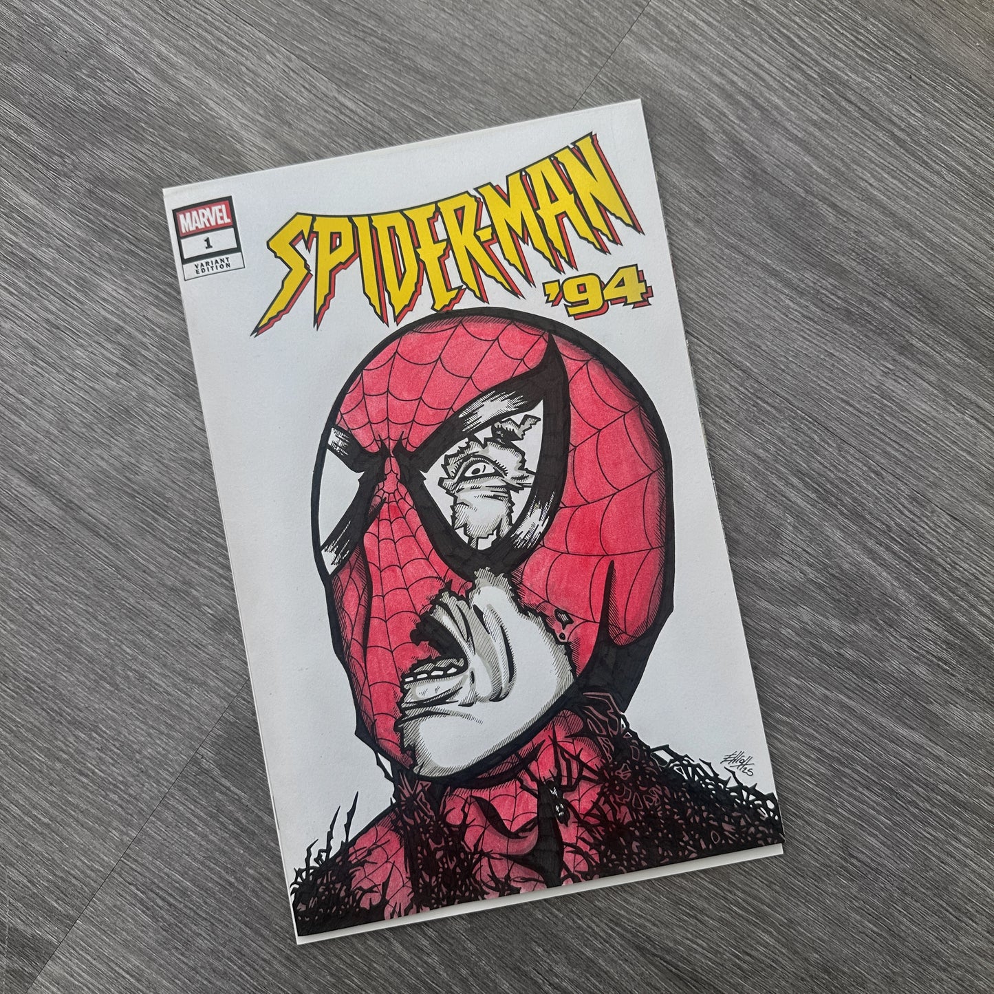 SPIDER-MAN ‘94 SKETCH COVER