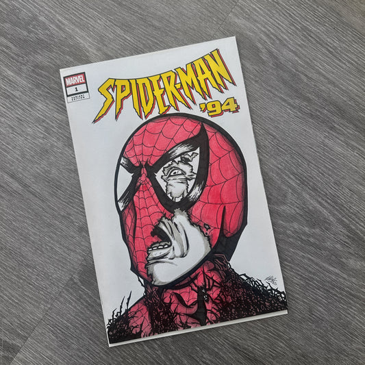 SPIDER-MAN ‘94 SKETCH COVER