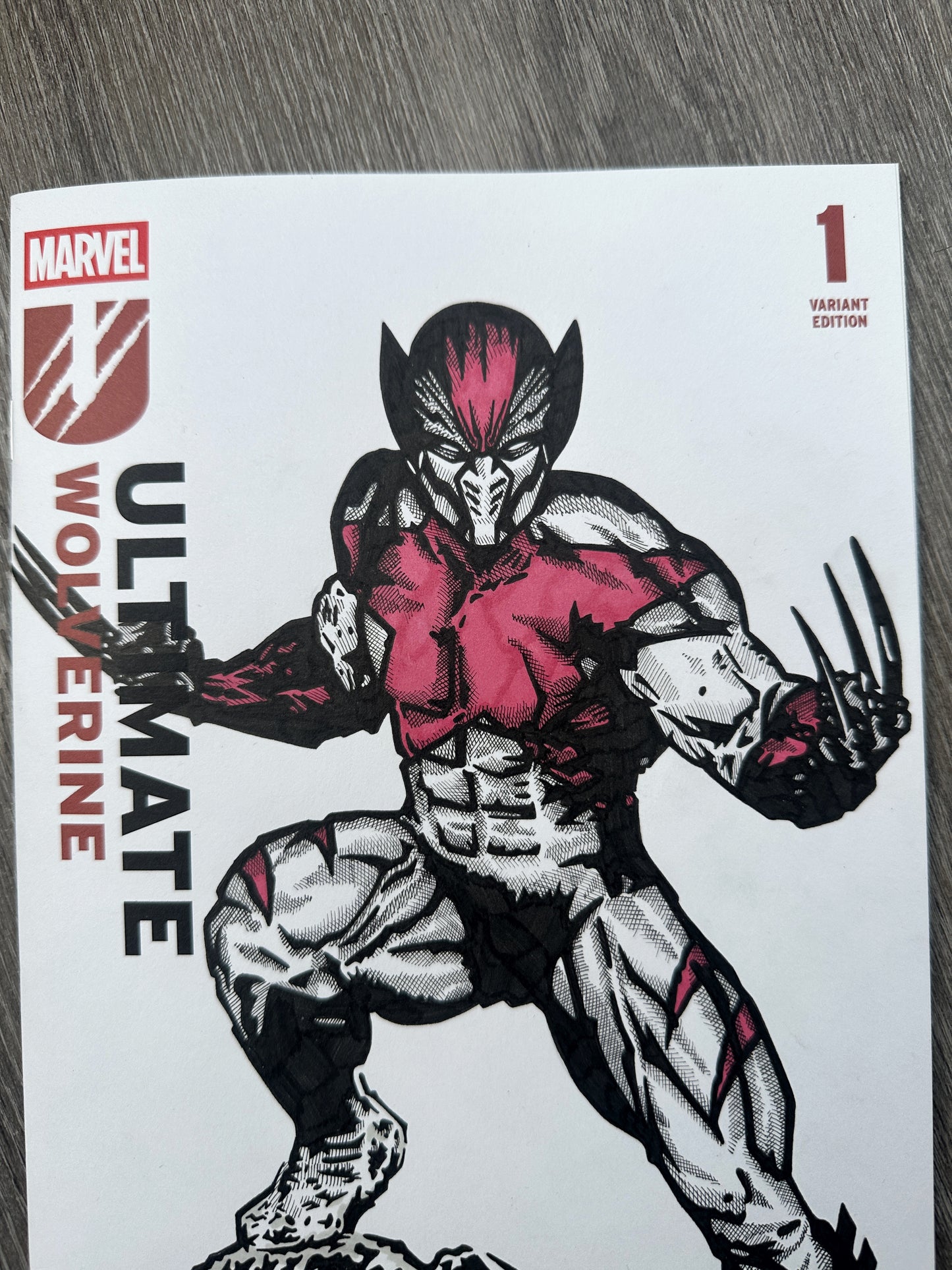 ABSOLUTE WOLVERINE #1 SKETCH COVER