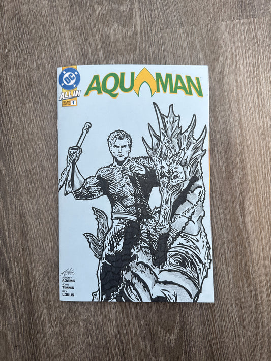 AQUAMAN #1 SKETCH COVER