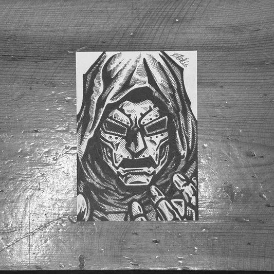 DOOM SKETCH CARD