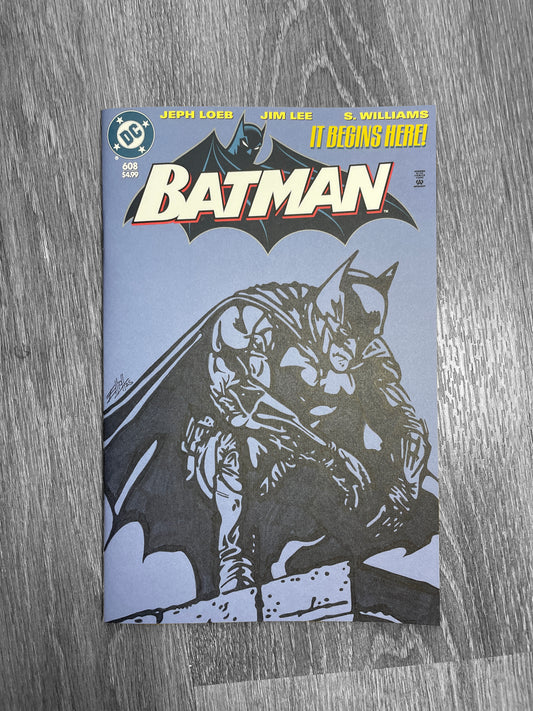 BATMAN #608 SKETCH COVER