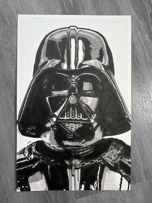 DARTH VADER ORIGINAL ART