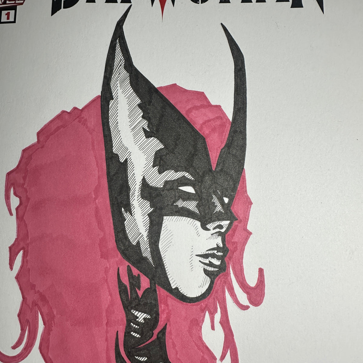 BATWOMAN SKETCH COVER